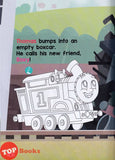 [TOPBOOKS Pelangi Kids] Thomas & Friends Read, Colour, Stick  Book 1