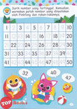 [TOPBOOKS Pelangi Kids] Pinkfong Baby Shark Nombor 1-100 (2026)