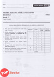 [TOPBOOKS Sasbadi] Kertas Model SPM Kunci Skor A+ Biologi KSSM Dwibahasa (2026)