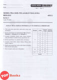 [TOPBOOKS Sasbadi] Kertas Model Pra SPM Kunci Skor A+ Biologi Tingkatan 4 KSSM Dwibahasa  (2026)