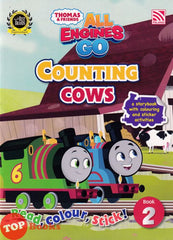 [TOPBOOKS Pelangi Kids] Thomas & Friends Read, Colour, Stick  Book 2