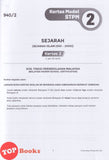 [TOPBOOKS Pelangi] Skor A Kertas Model STPM Sejarah Semester 2 (2026)