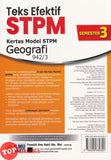 [TOPBOOKS Ilmu Bakti] Teks Efektif STPM Geografi Semester 3 (2026)