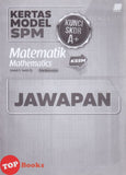 [TOPBOOKS Sasbadi] Kertas Model SPM Kunci Skor A+ Matematik KSSM Dwibahasa (2026)