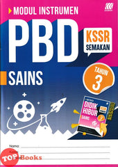 [TOPBOOKS Sasbadi] Modul Instrumen PBD Sains Tahun 3 KSSR Semakan (2026)