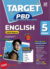 [TOPBOOKS Pelangi] Target PBD English CEFR-Aligned Form 5 KSSM (2025)