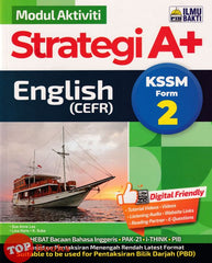 [TOPBOOKS Ilmu Bakti] Modul Aktiviti Strategi A+ English CEFR Form 2 KSSM (2024)