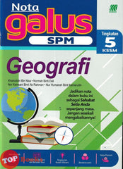 [TOPBOOKS Sasbadi] Nota Galus SPM Geografi Tingkatan 5 KSSM (2026)