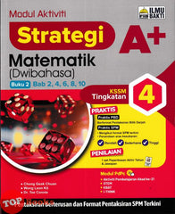 [TOPBOOKS Ilmu Bakti] Modul Aktiviti Strategi A+ Matematik Buku 2 Tingkatan 4 KSSM Dwibahasa (2026)