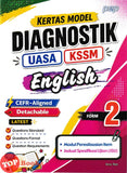 [TOPBOOKS PEP] Kertas Model Diagnostik UASA English CEFR-Aligned Form 2 KSSM (2026)