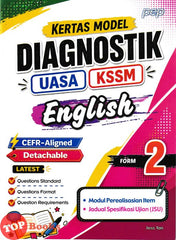 [TOPBOOKS PEP] Kertas Model Diagnostik UASA English CEFR-Aligned Form 2 KSSM (2026)
