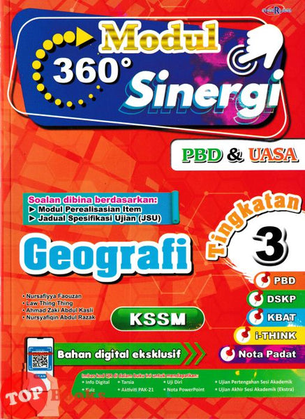[TOPBOOKS Cemerlang] Modul 360 Sinergi Geografi Tingkatan 3 KSSM (2024)