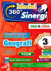 [TOPBOOKS Cemerlang] Modul 360 Sinergi Geografi Tingkatan 3 KSSM (2024)