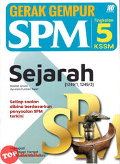 [TOPBOOKS Sasbadi] Gerak Gempur SPM Sejarah Tingkatan 5 KSSM (2025)