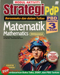 [TOPBOOKS Sasbadi] Modul Aktiviti Strategi Pdp Matematik Tingkatan 3 KSSM Dwibahasa (2024)