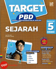 [TOPBOOKS Pelangi] Target PBD Sejarah Tingkatan 5 KSSM (2025)