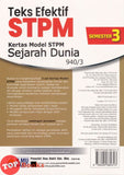 [TOPBOOKS Ilmu Bakti] Teks Efektif STPM Sejarah Dunia Semester 3 (2026)