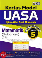 [TOPBOOKS Ilmu Bakti] Kertas Model UASA Matematik Tahun 5 KSSR Semakan Dwibahasa (2026)