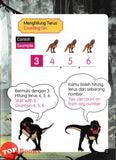 [TOPBOOKS SSM Kids] Tambah Bersama Dinosaurs Buku 2 Umur 4-5 Tahun Dwibahasa