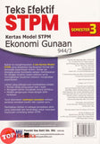 [TOPBOOKS Ilmu Bakti] Teks Efektif STPM Ekonomi Gunaan Semester 3 (2026)