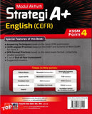 [TOPBOOKS Ilmu Bakti] Modul Aktiviti Strategi A+ English CEFR Form 4 KSSM (2025)