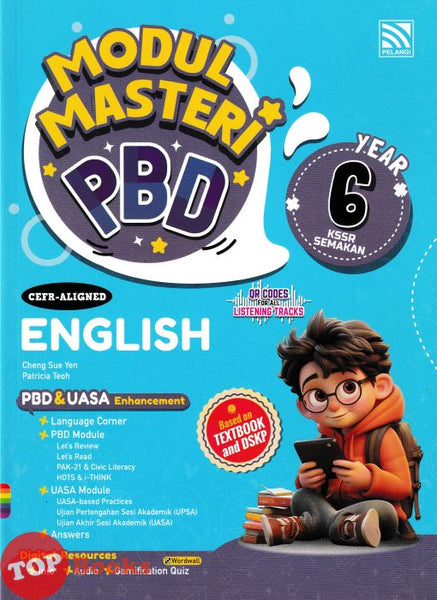 [TOPBOOKS Pelangi] Modul Masteri PBD English CEFR-Aligned Year 6 KSSR Semakan (2025)
