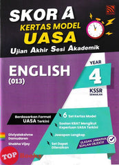 [TOPBOOKS Pelangi] Skor A Kertas Model UASA English Year 4 KSSR Semakan (2024)