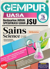 [TOPBOOKS Sasbadi] Gempur UASA JSU Sains Tingkatan 3 KSSM Dwibahasa (2026)