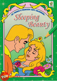 [TOPBOOKS Gururimau Kids] My Prince & Princess Copy Colouring Sleeping Beauty