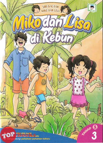 [TOPBOOKS Daya Kids] Siri Bacaan Miko Dan Lisa Tahap 1 Buku 3