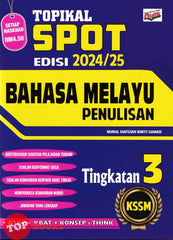 [TOPBOOKS Vision] Topikal Spot Bahasa Melayu Penulisan Tingkatan 3 KSSM (2024)
