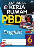 [TOPBOOKS Sasbadi] Lembaran Kerja Rumah PBD English CEFR-Aligned Year 6 KSSR Semakan (2024)