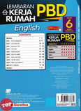 [TOPBOOKS Sasbadi] Lembaran Kerja Rumah PBD English CEFR-Aligned Year 6 KSSR Semakan (2024)