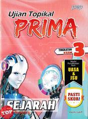 [TOPBOOKS PEP] Ujian Topikal Prima Sejarah Tingkatan 3 KSSM (2026)