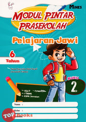 [TOPBOOKS Mines Kids] Modul Pintar Prasekolah Pelajaran Jawi 6 Tahun Buku 2 (2024)