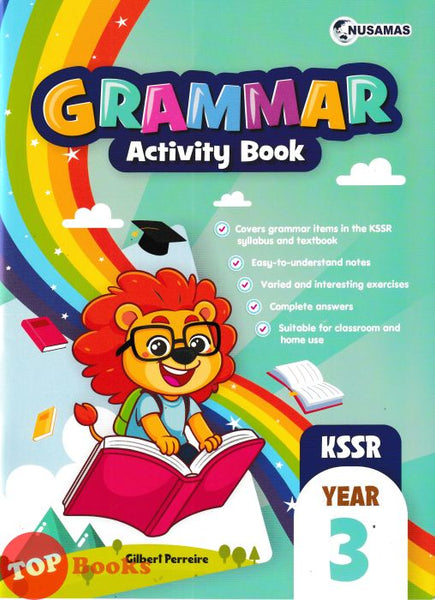 [TOPBOOKS Nusamas] Grammar Activity Book Year 3 KSSR (2026)