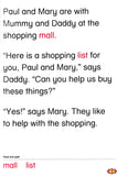 [TOPBOOKS Kohwai Kids] Paul and Mary Progressive Readers A Day at the Shopping Mall Level 2 Book 4