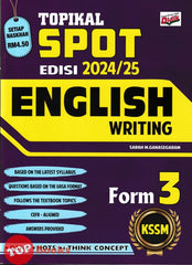 [TOPBOOKS Ilmu Didik] Topikal Spot English Writing Form 3 KSSM (2024)