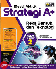[TOPBOOKS Ilmu Bakti] Modul Aktiviti Strategi A+ Reka Bentuk Dan Teknologi Tingkatan 2 KSSM (2026)