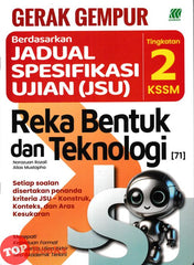 [TOPBOOKS Sasbadi] Gerak Gempur JSU Reka Bentuk Dan Teknologi Tingkatan 2 KSSM (2025)