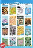 [TOPBOOKS Pelangi Kids] My Dinosaurs & Other Prehistoric Animals Maze Book With Stickers