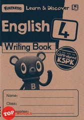 [TOPBOOKS Daya Kids] Funtastic Learn & Discover English Writing Book 4 In Line With The CEFR-Aligned KSPK