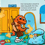 [TOPBOOKS Pelangi Kids] Siri Dani Dino Dan Rakan-Rakan Buku Tabiat Baik Sampah Yang Boleh Bergeraki (2024)
