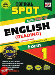 [TOPBOOKS Ilmu Didik] Topikal Spot English Reading CEFR-Aligned Form 1 KSSM (2026)