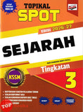 [TOPBOOKS Ilmu Didik] Topikal Spot Sejarah Tingkatan 3 KSSM (2026)