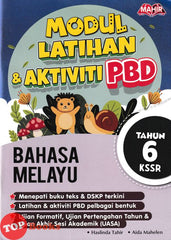 [TOPBOOKS Mahir] Modul Latihan & Aktiviti PBD Bahasa Melayu Tahun 6 KSSR (2024)