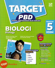 [TOPBOOKS Pelangi] Target PBD Biologi Tingkatan 5 KSSM Dwibahasa (2025)