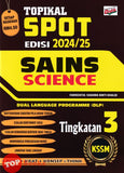 [TOPBOOKS Ilmu Didik] Topikal Spot Sains Tingkatan 3 KSSM DLP (2024)