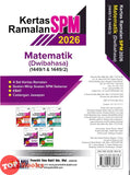 [TOPBOOKS Ilmu Bakti] Kertas Ramalan SPM Matematik Dwibahasa (2026)