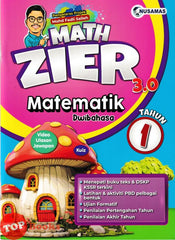 [TOPBOOKS Nusamas] Math Zier 3.0 Matematik Tahun 1 KSSR Dwibahasa (2025)